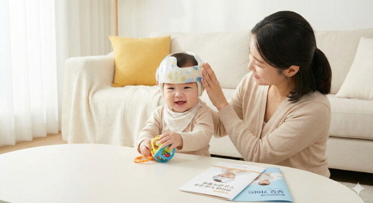 “300만원 헬멧 결제할 뻔”…초보 엄마들 울린 ‘납작 머리’의 진실