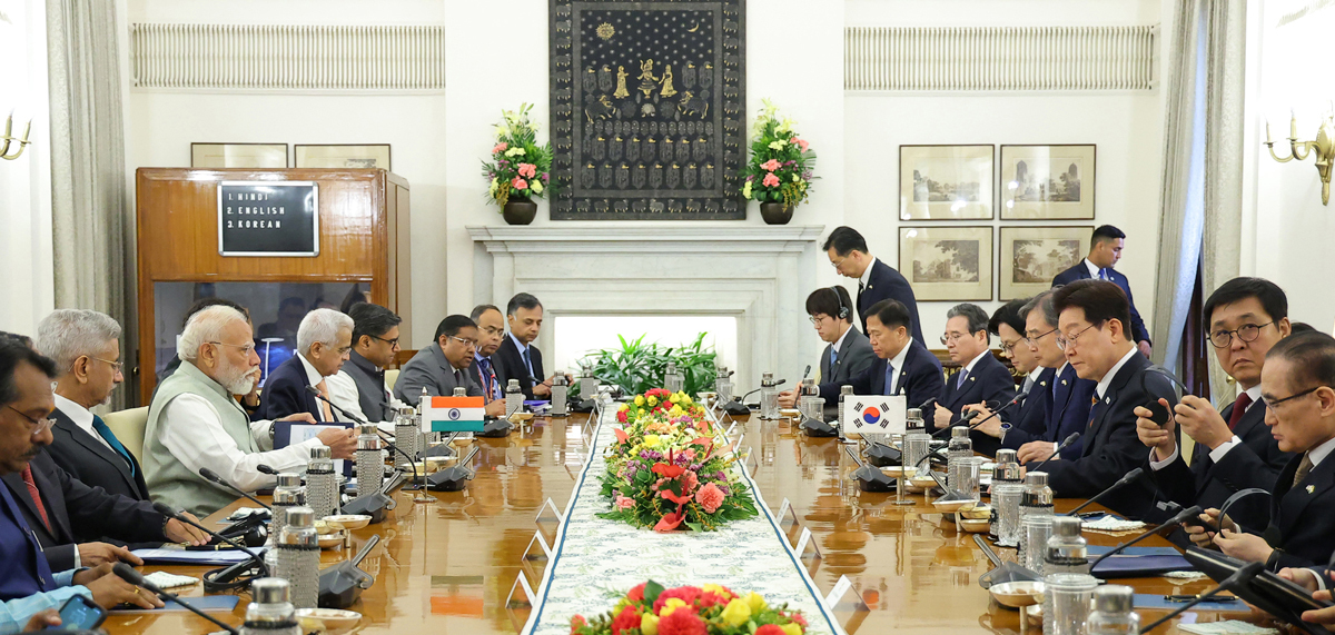 양국 교역 2030년까지 年 500억弗로 확대… 경제 협력틀 고도화 [韓·印 정상회담]