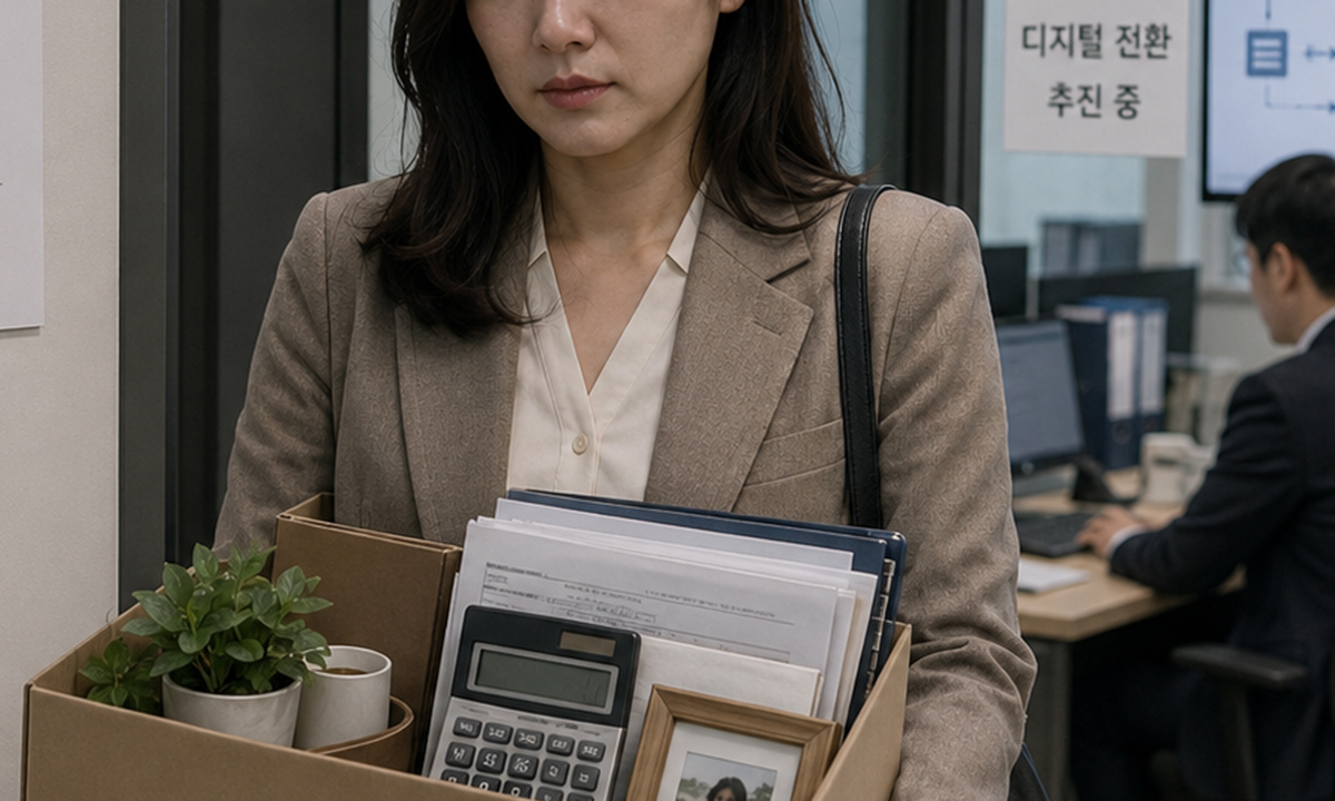평생 직장은 옛말… AI에 밀려난 경리직