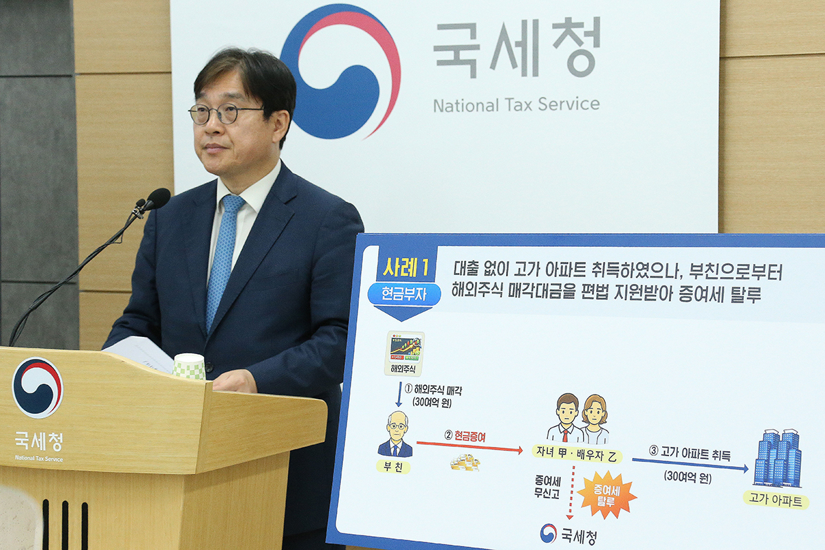 대출 없이 30억 아파트 현금 구매… ‘부모찬스’ 등 탈세혐의자 127명 세무조사 착수