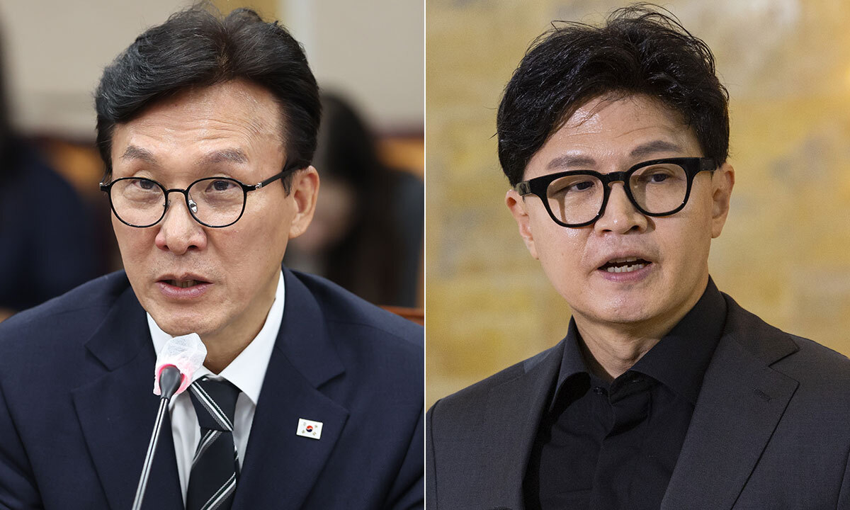김민석 “정치 검찰 불법 유출”…한동훈 “허위 유포, 형사조치”